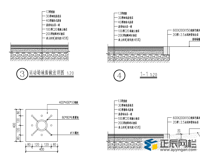 籃球場圍網圖紙