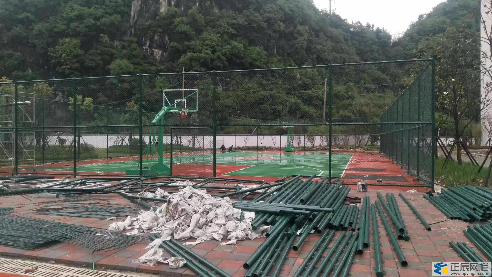 籃球場圍網安裝要求